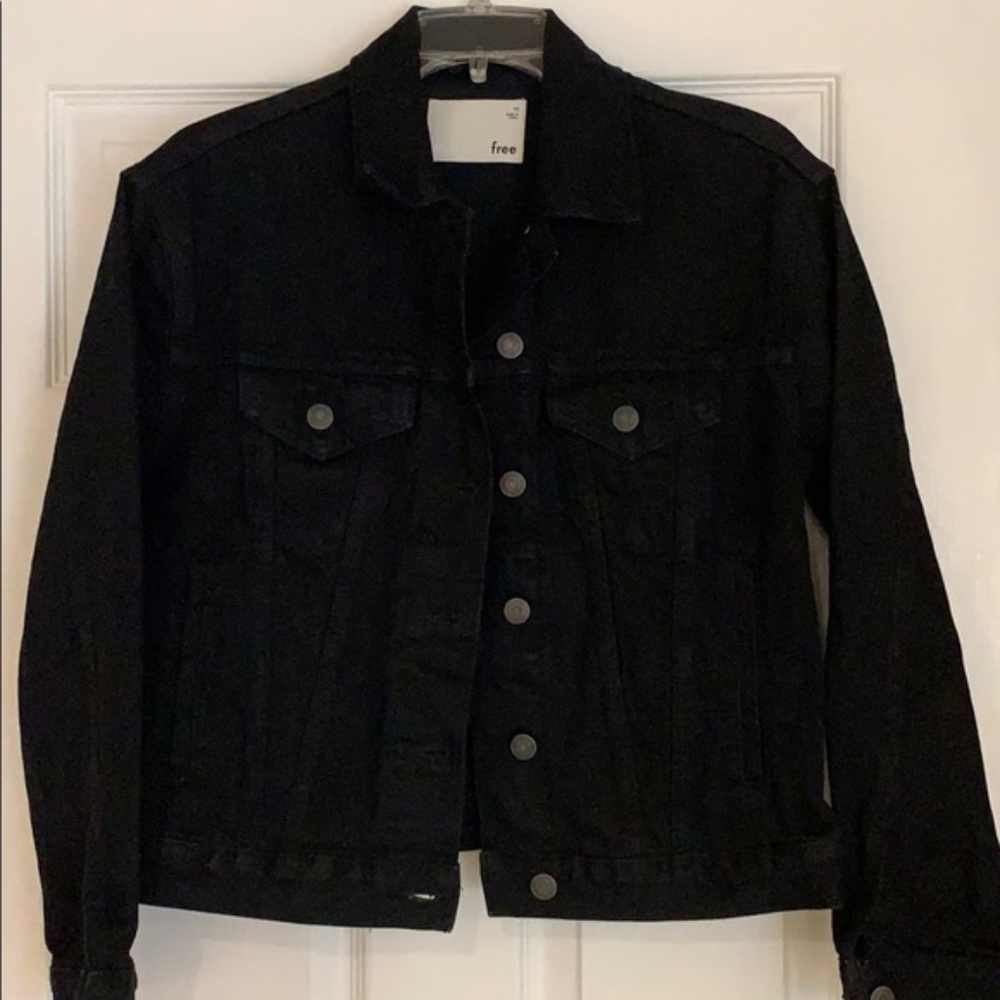 Wilfred Aritzia Black Jean Jacket XXS